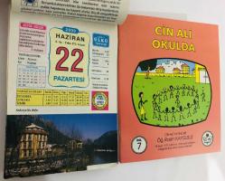 22 Haziran 2009 hediyelik orijinal Ülkü takvim yaprağı (Cin Ali kitabı hediyeli:)