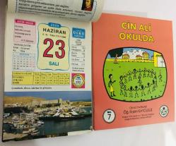 23 Haziran 2009 hediyelik orijinal Ülkü takvim yaprağı (Cin Ali kitabı hediyeli:)