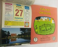 27 Nisan 2009 hediyelik orijinal Ülkü takvim yaprağı (Cin Ali kitabı hediyeli:)