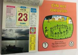23 Ekim 2009 hediyelik orijinal Ülkü takvim yaprağı (Cin Ali kitabı hediyeli:)