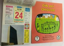 24 Ekim 2009 hediyelik orijinal Ülkü takvim yaprağı (Cin Ali kitabı hediyeli:)