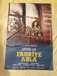 Efemera - Fahriye Abla Film Afişi / Film Poster - Yavuz Turgul, Müjde Ar, Tarık Tarcan (70x100cm) - kitantik - kitaLog