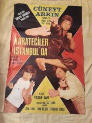Efemera - Karateciler İstanbul'da Film Afişi / Film Poster - Viktor Lam, Wang Li Cüneyt Arkın Figen Han (70x100cm) - kitantik - kitaLog