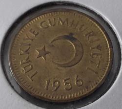 1956 PİRİNÇ 10 KURUŞ ORİJİNAL MADENİ PARA ÇİLL Ş1BB2 ÇİLİ PEK BULUNMAZ