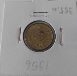 1956 PİRİNÇ 10 KURUŞ ORİJİNAL MADENİ PARA ÇİLL Ş1BB2 ÇİLİ PEK BULUNMAZ