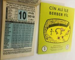 10 Eylül 2010 hediyelik orijinal Fazilet takvim yaprağı (Cin Ali kitabı hediyeli:)