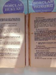 BORÇLAR HUKUKU GENEL HÜKÜMLER 1-2-3.Cilt