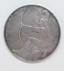 Almanya 1972 Münih Olimpiyatları Gümüş Madalyon 27.90 Gr