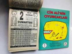 Efemera - 2 Haziran 2012 hediyelik orijinal Türkiye takvim yaprağı (Cin Ali kitabı hediyeli:) - kitantik - kitaLog