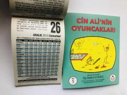 26 Aralık 2015 hediyelik orijinal Fazilet takvim yaprağı (Cin Ali kitabı hediyeli:)