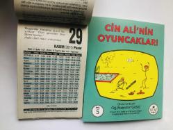 29 Kasım 2015 hediyelik orijinal Fazilet takvim yaprağı (Cin Ali kitabı hediyeli:)