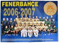 Antika - Fenerbahçe 2006-2007 Sezonu Tüm Takım ve Teknik Kadro Poster (48x68cm) KRT11470 - kitantik - kitaLog
