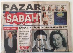 Antika - Sabah Gazetesi Pazar Eki  6 Şubat 2000 - Rahşan Ecevit Hayatını Sabaha Anlattı  GZ20516 - kitantik - kitaLog