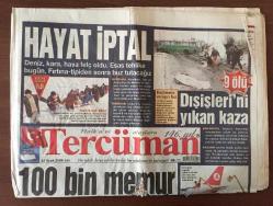 Antika - Tercüman Gazetesi 24 Ocak 2006 - Erdoğan Davos Yolcusu  GZ10519 - kitantik - kitaLog