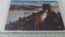 OSMANLI DÖNEMİ İSTANBUL BOĞAZINDA AVRUPA KALELERİ ORİJİNAL POSTA KARTI A1V1R1U ÇOK ÇOK NADİR