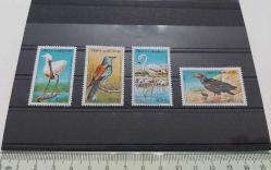 1976 KUŞLAR MNH TAM SERİ K1U1Ş1