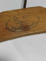 R35--KURT YERLİ MALI DAMGALI YAŞLI ELBİSE ASKISI