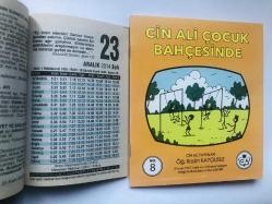 23 Aralık 2014 hediyelik orijinal Fazilet takvim yaprağı (Cin Ali kitabı hediyeli:)