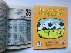26 Aralık 2014 hediyelik orijinal Fazilet takvim yaprağı (Cin Ali kitabı hediyeli:)