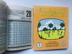 28 Aralık 2014 hediyelik orijinal Fazilet takvim yaprağı (Cin Ali kitabı hediyeli:)