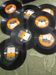 PROGRAMMED ENGLİSH 45 LİK 11  adet PLAK dekorluk