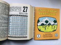 27 Mayıs 2014 hediyelik orijinal Fazilet takvim yaprağı (Cin Ali kitabı hediyeli:)