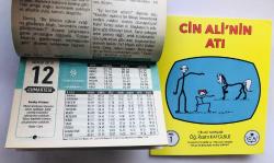 12 Aralık 2015 hediyelik orijinal Semerkand takvim yaprağı (Cin Ali kitabı hediyeli:)