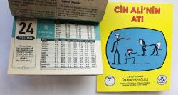 24 Aralık 2015 hediyelik orijinal Semerkand takvim yaprağı (Cin Ali kitabı hediyeli:)