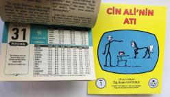 31 Aralık 2015 hediyelik orijinal Semerkand takvim yaprağı (Cin Ali kitabı hediyeli:)