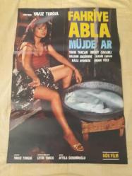 Fahriye Abla Film Afişi / Film Poster - Yavuz Turgul, Müjde Ar, Tarık Tarcan (70x100cm)