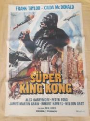Süper King Kong Film Afişi / Super King Kong Film Poster Frank Taylor, Gilda Mc Donald, Alex Barrymore, Peter Ford (70x100cm)