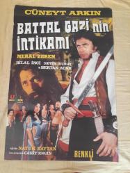 Efemera - Battal Gazinin İntikamı Film Afişi / Film Poster - Natuk Baytan, Cüneyt Arkın, Meral Zeren,  (70x100cm) - kitantik - kitaLog
