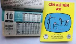 10 Kasım 2015 hediyelik orijinal Semerkand takvim yaprağı (Cin Ali kitabı hediyeli:)