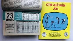 23 Kasım 2015 hediyelik orijinal Semerkand takvim yaprağı (Cin Ali kitabı hediyeli:)