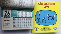 26 Kasım 2015 hediyelik orijinal Semerkand takvim yaprağı (Cin Ali kitabı hediyeli:)