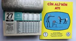 27 Kasım 2015 hediyelik orijinal Semerkand takvim yaprağı (Cin Ali kitabı hediyeli:)