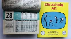 28 Kasım 2015 hediyelik orijinal Semerkand takvim yaprağı (Cin Ali kitabı hediyeli:)