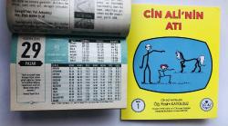 29 Kasım 2015 hediyelik orijinal Semerkand takvim yaprağı (Cin Ali kitabı hediyeli:)