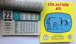 22 Eylül 2015 hediyelik orijinal Semerkand takvim yaprağı (Cin Ali kitabı hediyeli:)