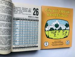26 Ocak 2014 hediyelik orijinal Fazilet takvim yaprağı (Cin Ali kitabı hediyeli:)