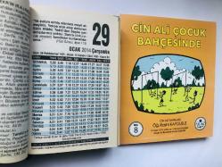 29 Ocak 2014 hediyelik orijinal Fazilet takvim yaprağı (Cin Ali kitabı hediyeli:)