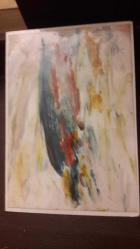 MUZAFFER İMREK RESSAM / ŞAİR -  SOYUT Portre RESİM / Original Oil Painting by Muzaffer İmrek