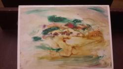 MUZAFFER İMREK RESSAM / ŞAİR -  SOYUT Portre RESİM / Original Oil Painting by Muzaffer İmrek