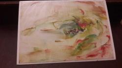 MUZAFFER İMREK RESSAM / ŞAİR -  SOYUT Portre RESİM / Original Oil Painting by Muzaffer İmrek