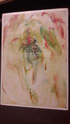 MUZAFFER İMREK RESSAM / ŞAİR -  SOYUT Portre RESİM / Original Oil Painting by Muzaffer İmrek