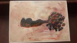 MUZAFFER İMREK RESSAM / ŞAİR -  SOYUT Portre RESİM / Original Oil Painting by Muzaffer İmrek