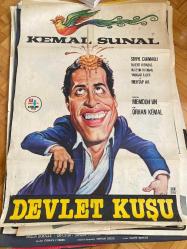 Efemera - Devlet Kuşu Çizim Film Afişi | Kemal Sunal | 1980 - kitantik - kitaLog