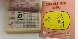 27 Temmuz 2016 hediyelik orijinal Ömür takvim yaprağı (Cin Ali kitabı hediyeli:)