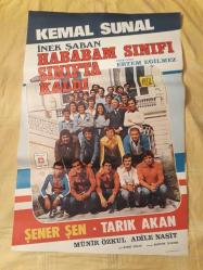 Efemera - Hababam Sınıfı Sınıfta Kaldı Film Afişi / Film Poster 1975 - Şener Şen Tarık Akan Münir Özkul Adile Naşit (68x98cm.) - kitantik - kitaLog