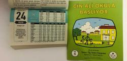 24 Nisan 2016 hediyelik orijinal Semerkand takvim yaprağı (Cin Ali kitabı hediyeli:)